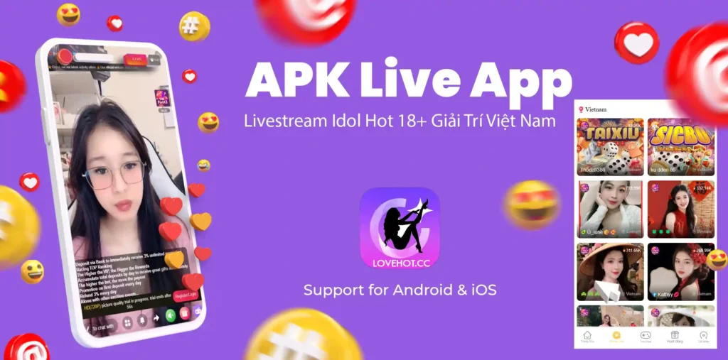 MMLive - Tải App MM Live APK 2026 | Livestream Idol Hot 18+ Giải Trí Việt Nam