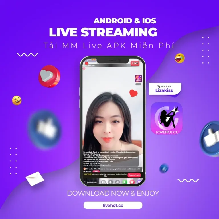 MMLive - Tải App MM Live APK 2026 | Livestream Idol Hot 18+ Giải Trí Việt Nam